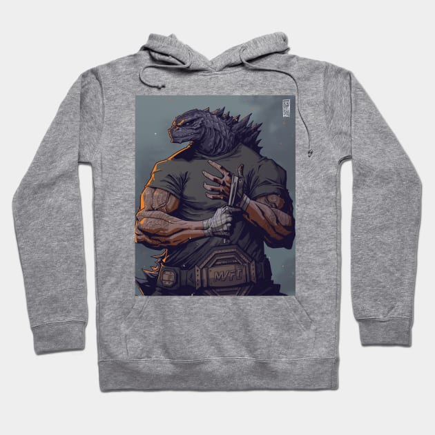 Godzilla Hybrid Mode Hoodie by CRTNURSLF